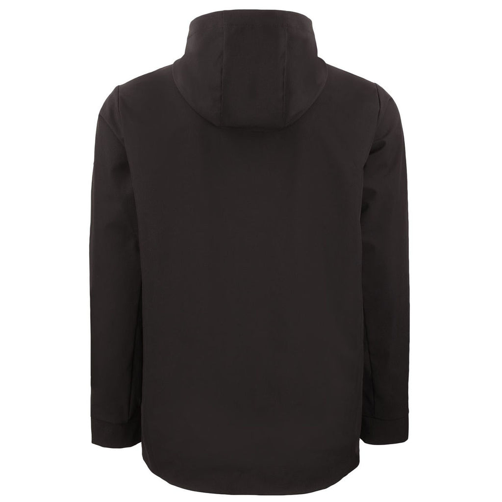 Cutter & Buck Men's Black Camano Everyday Stretch Recycled Water Resistant Jacket