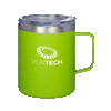 Primeline Lime Green 12 oz. Vacuum Insulated Coffee Mug with Handle