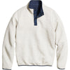 Marine Layer Men's Navy/Oat Reversible Corbet Pullover