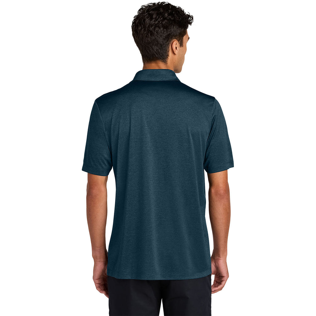 Mercer+Mettle Men's Insignia Blue Heather Recharge Jersey Polo