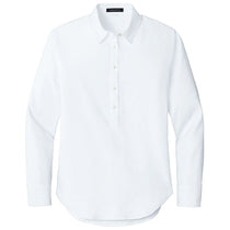Mercer+Mettle Women's White Long Sleeve Modern Oxford Shirt