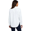 Mercer+Mettle Women's White Long Sleeve Modern Oxford Shirt