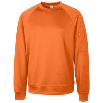 Clique Unisex Orange Lift Eco Performance Crewneck Sweatshirt