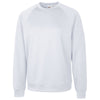 Clique Unisex White Lift Eco Performance Crewneck Sweatshirt