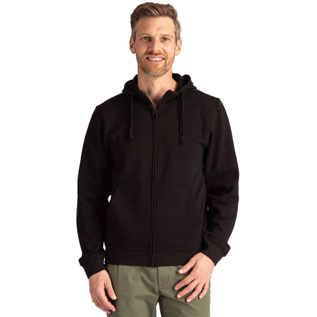 Clique Unisex Black Stockholm Full Zip Hoodie