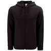 Clique Men's Black Haven Recycled Full Zip Hooded Sweatshirt