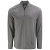 Clique Men's Black Heather Dash Recycled Quarter Zip Pullover