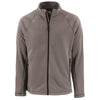 Clique Men's Pure Slate Powder Fleece Full Zip Jacket