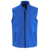 Clique Men's Royal Blue/Black Tempo Stretch Full Zip Softshell Vest