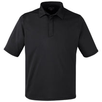 North End Men's Black Revive Coolcore Polo