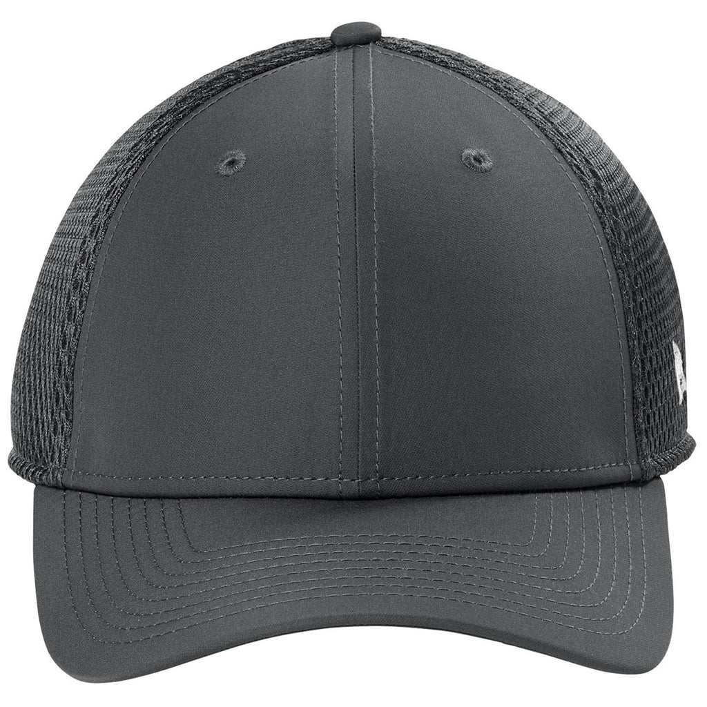 New Era Graphite 39THIRTY Performance Stretch Mesh Cap