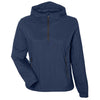 North End Women's Classic Navy/Carbon Aura Lightweight Packable Anorak