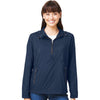 North End Women's Classic Navy/Carbon Aura Lightweight Packable Anorak