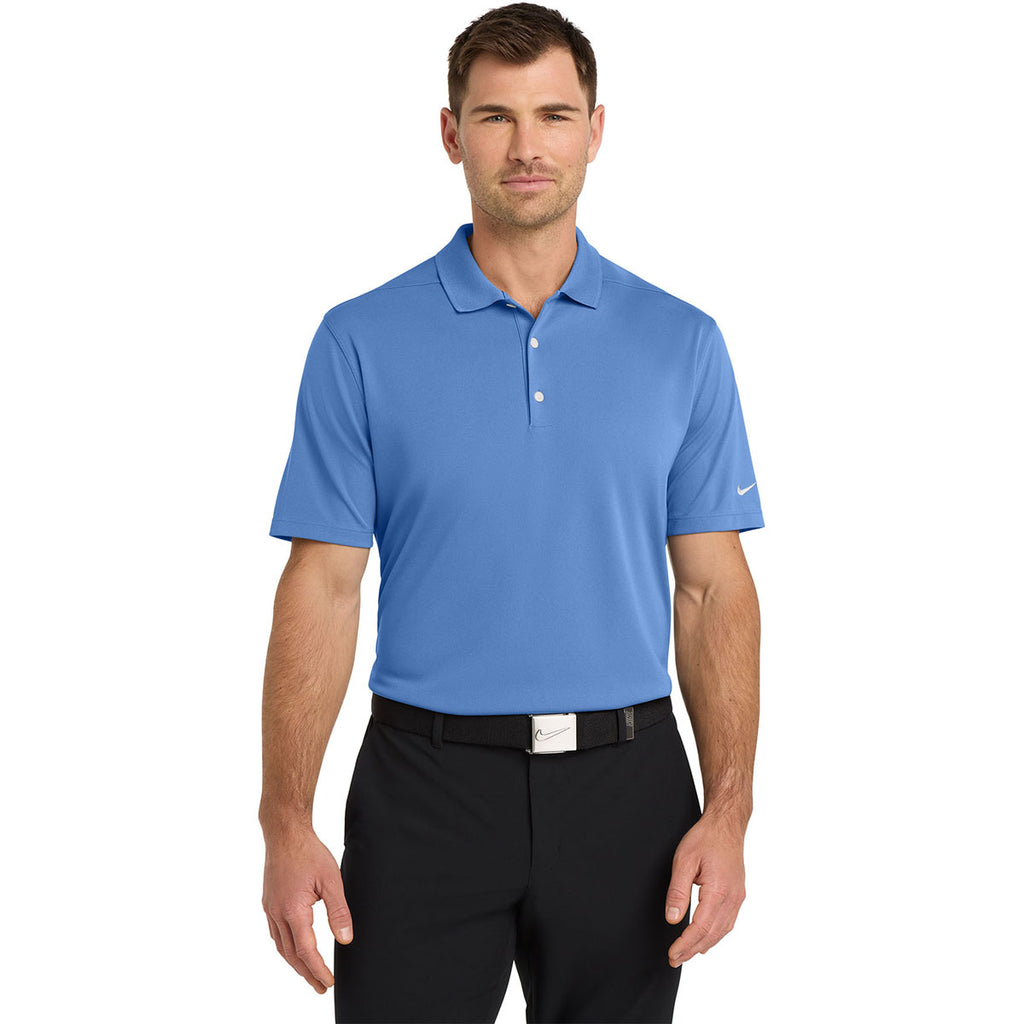 Nike Men's Valor Blue Dri-FIT Micro Pique 2.0 Polo