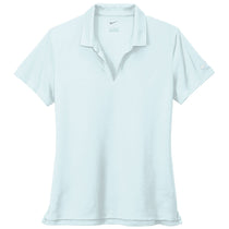 Nike Women's Blue Tint Dri-FIT Micro Pique 2.0 Polo
