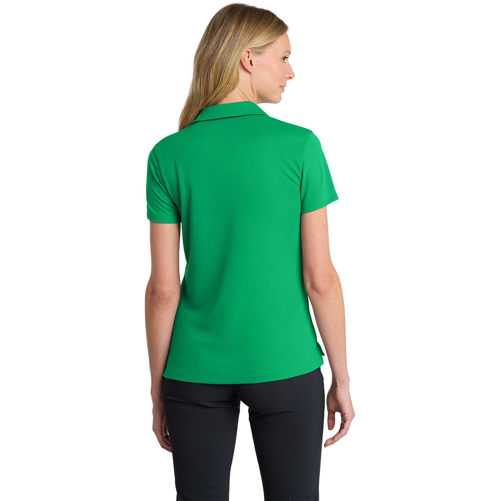 Nike Women's Lucid Green Dri-FIT Micro Pique 2.0 Polo