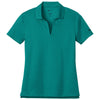 Nike Women's Bright Spruce Heather Dri-FIT Smooth Heather Polo