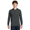 Next Level Men's Charcoal Apparel CVC Long Sleeve Hoodie
