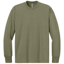 Next Level Men's Light Olive Heavyweight Long Sleeve Tee