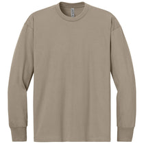 Next Level Men's Tan Heavyweight Long Sleeve Tee