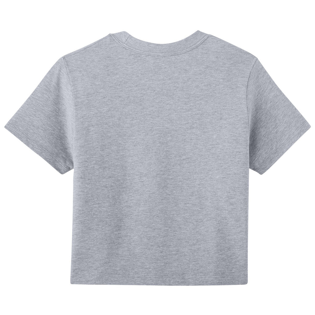 Next Level Women's Heather Gray Heavyweight Boxy Tee