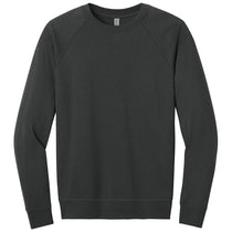 Next Level Men's Graphite Black Laguna Raglan Sweatshirt