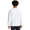 Next Level Men's White Laguna Raglan Sweatshirt