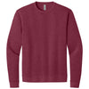 Next Level Men's Heather Cardinal Apparel Adult Malibu Crewneck Sweatshirt