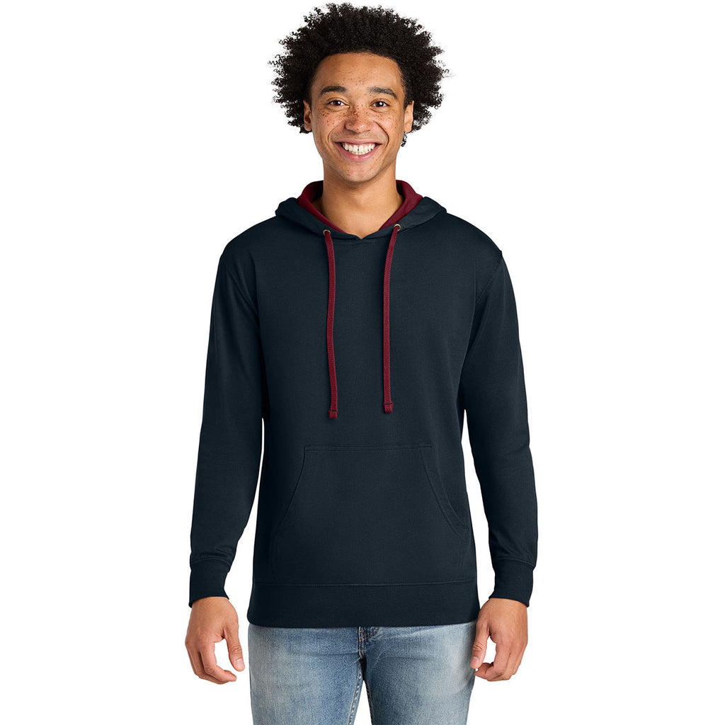 Next Level Men's Midnight Navy/Cardinal Laguna Hoodie