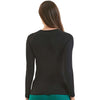 Onna Women's Black Unstoppable Long Sleeve Fresh Underscrub Base Layer T-Shirt