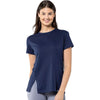 Verve Women's Navy Influx Short Sleeve Tee