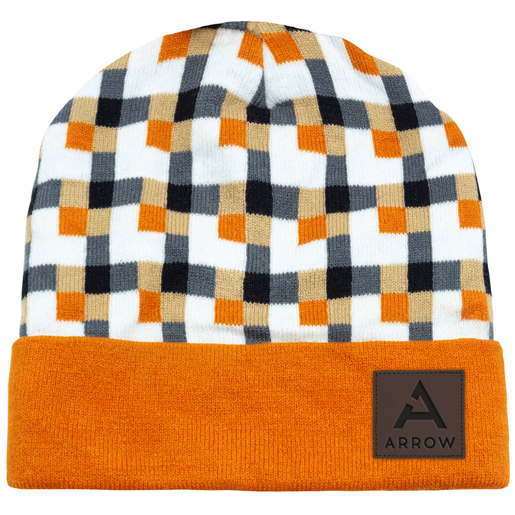 Pop Promos Custom Jacquard Knit Beanies