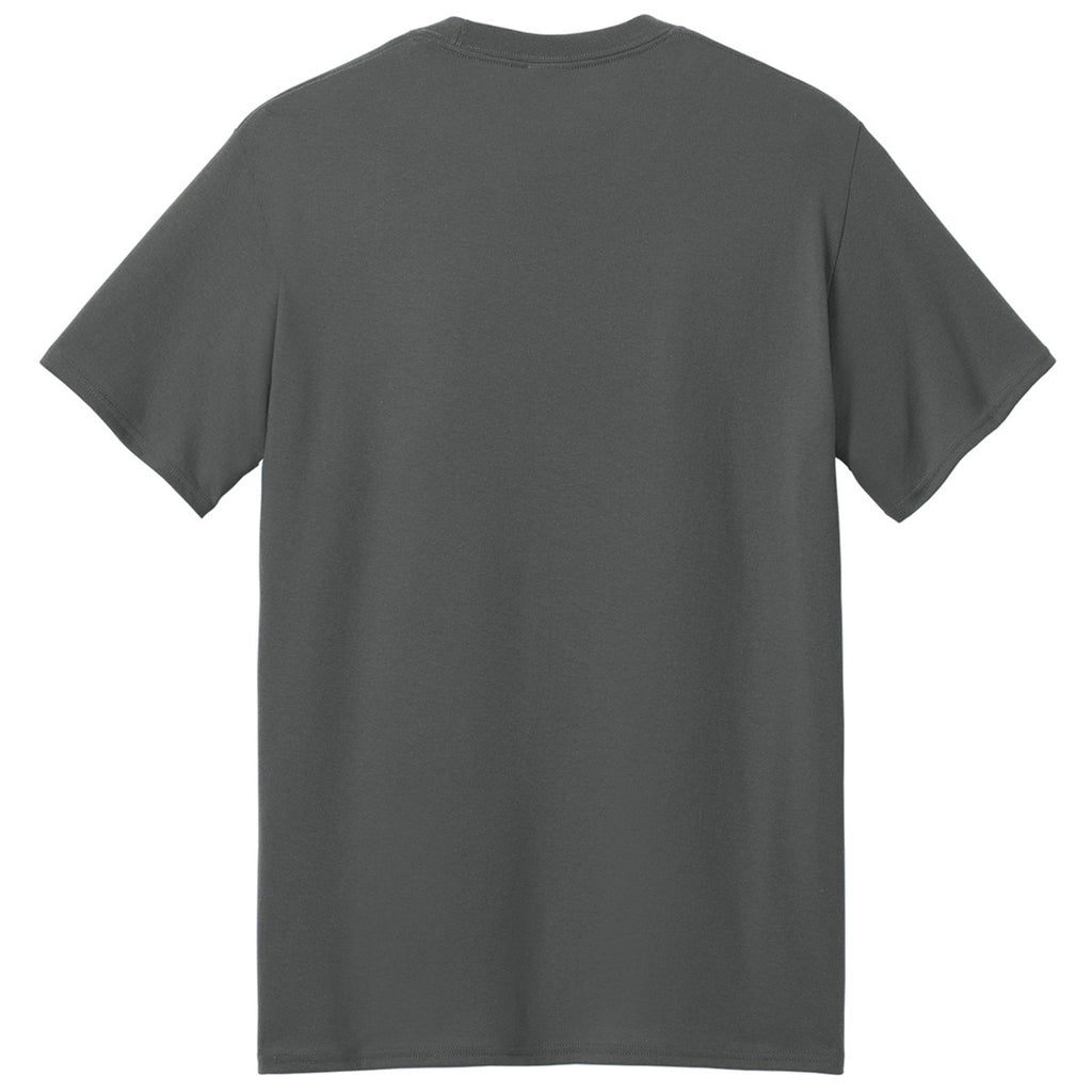 Port & Company Men's Charcoal Core Blend Recycled Tee