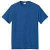 Port & Company Men's True Royal Core Blend Recycled Tee