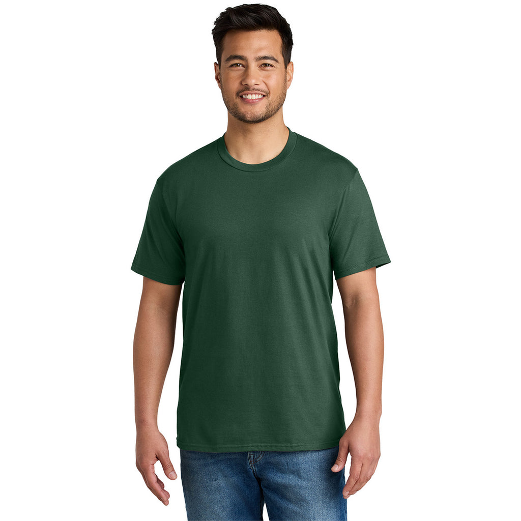 Port & Company Unisex Forest Green CVC Tee