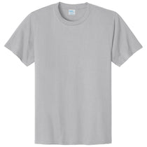 Port & Company Unisex Silver CVC Tee