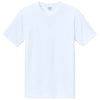 Port & Company Unisex White CVC Tee