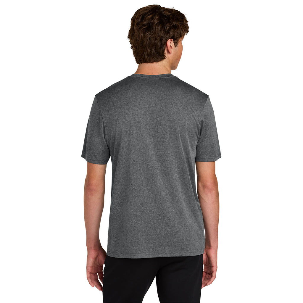 Port & Company Men's Metal Grey Heather Heather Performance Tee