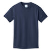 Port & Company Youth Navy Core Cotton Tee