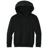 Port & Co. Youth Jet Black Easy Fleece Pullover Hooded Sweatshirt