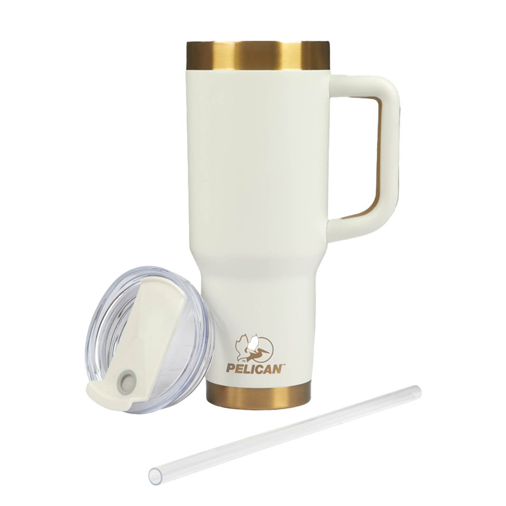 Pelican Porter Cream 40 oz. Double Wall Stainless Steel Travel Tumbler - Glow Collection