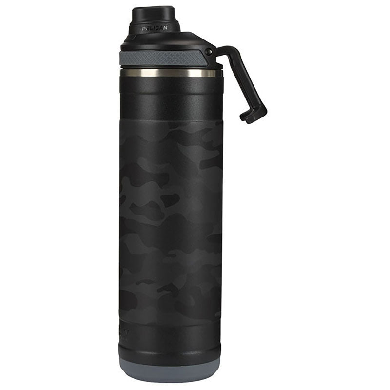 Pelican Porter Black Pelican Pacific Chug 26 oz. Recycled Double Wall Stainless Steel Black Camo Water Bottle