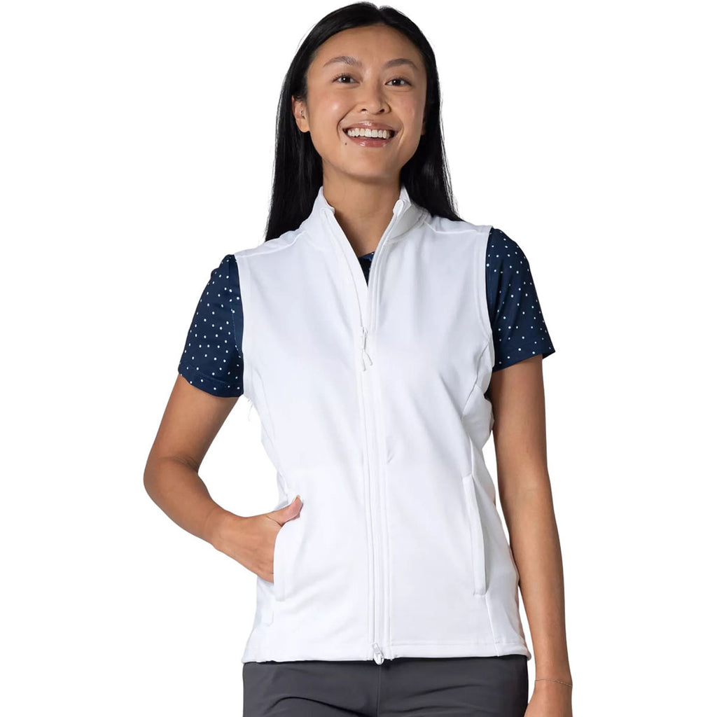 Levelwear Women's White Resort Vest