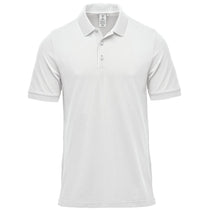 Stormtech Men's White Ferrera Short Sleeve Polo