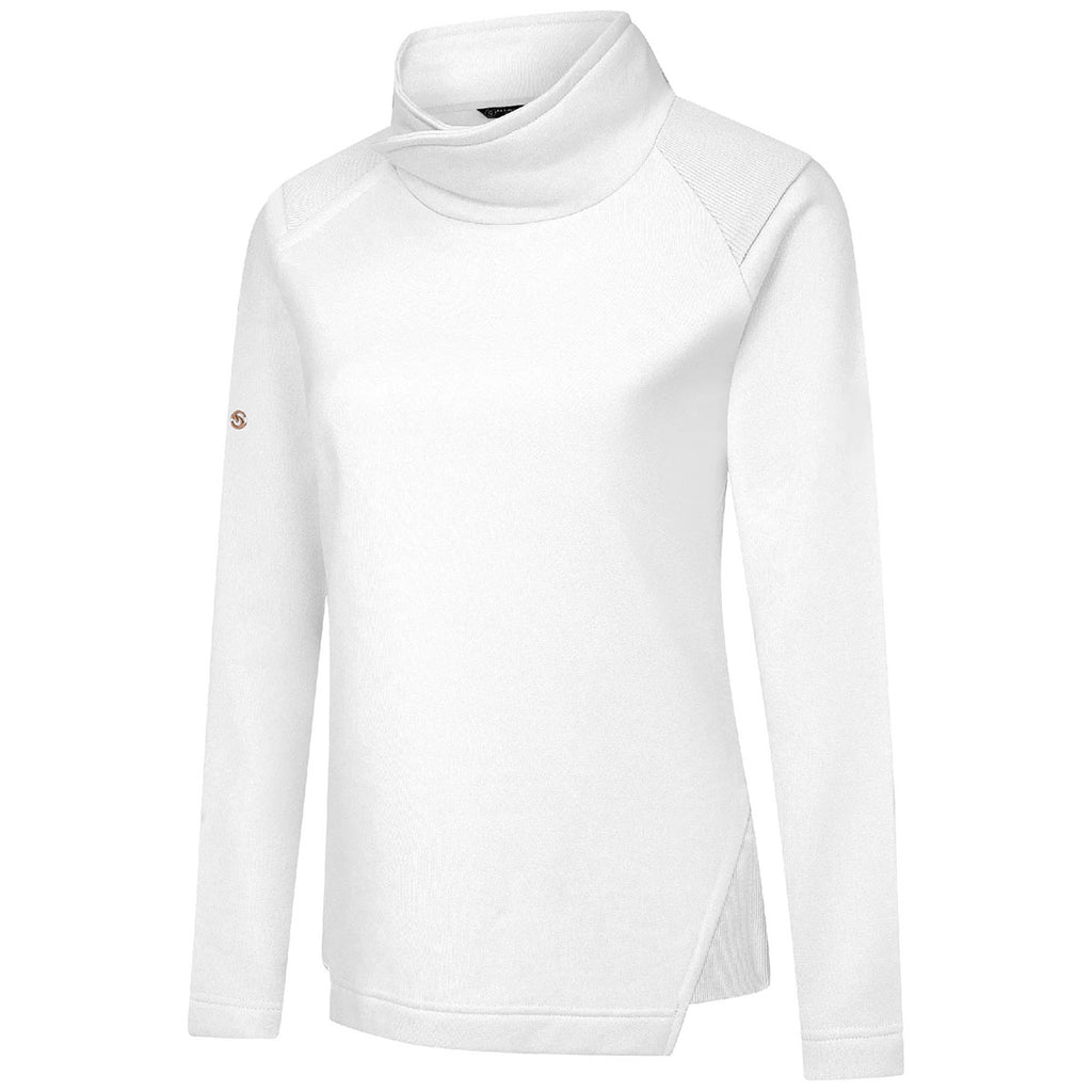 Verve Women's White Advance Sweatshirt