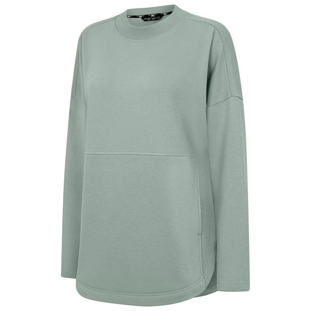 Verve Women's Iceberg Green Beaudry Crew
