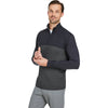 Spyder Men's Black/Black Frost Spyre Flex Colorblock Quarter-Zip