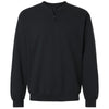 Gildan Unisex Black Midweight 1/4 Zip Sweatshirt