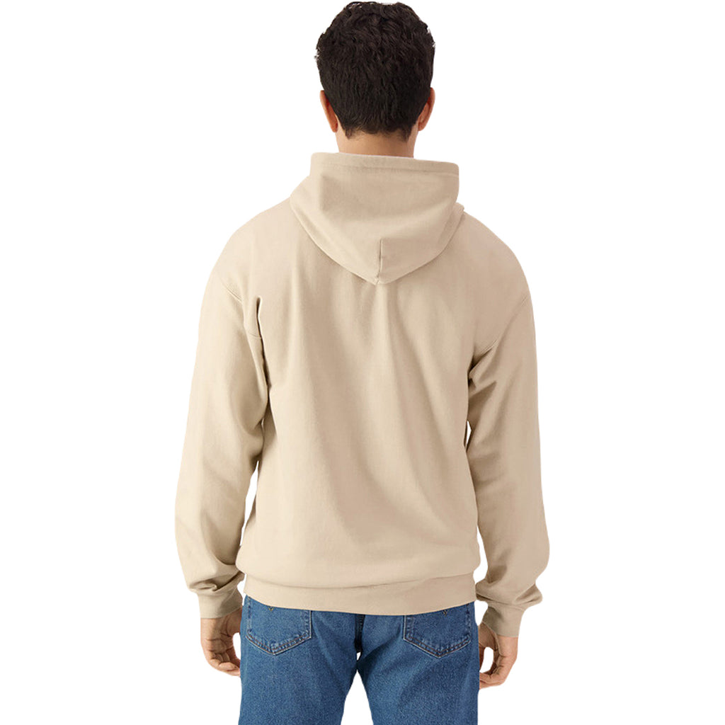 Gildan Unisex Sand Softstyle Fleece Hooded Sweatshirt