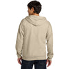 Gildan Men's Sand Softstyle Midweight Fleece Full-Zip Hooded Sweatshirt